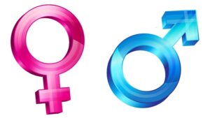 σύμβολα θηλυκού και αρσενικού φύλου
